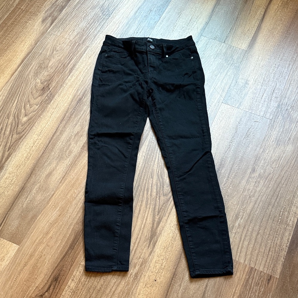 Women’s PAIGE Black Denim Jeans Sz 27